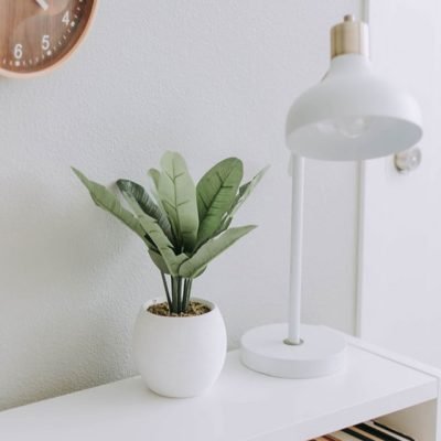 white wall